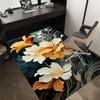 1 Stück Teppich mit Blumenmuster, ultraweich, dick & saugfähig, rutschfest, maschinenwaschbar, Matte für den Eingangsbereich