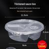 Thai Box Me Disposable Sauce Cup with Lid - Takeaway Packaging for Dipping, Seasoning, and Pickled Vegetables