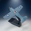 1/72 Scale Historical US Fighter Plane Model Highly Detailed Airplane for Collectors,