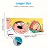 Family Guy2 Print  Cushion Non-slip Laptop Tablet Big Mousepad XXL Mat Mini PC Playmat With Lock Edge