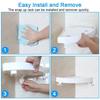 Shelf - LEMONBEST - Suction Cup Wall Mounted - Plastic - White - Bathroom