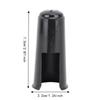 4PCS Plastic Material Mouthpiece Protector Cover Mouthpiece Protective Cap  For Alto Saxophone