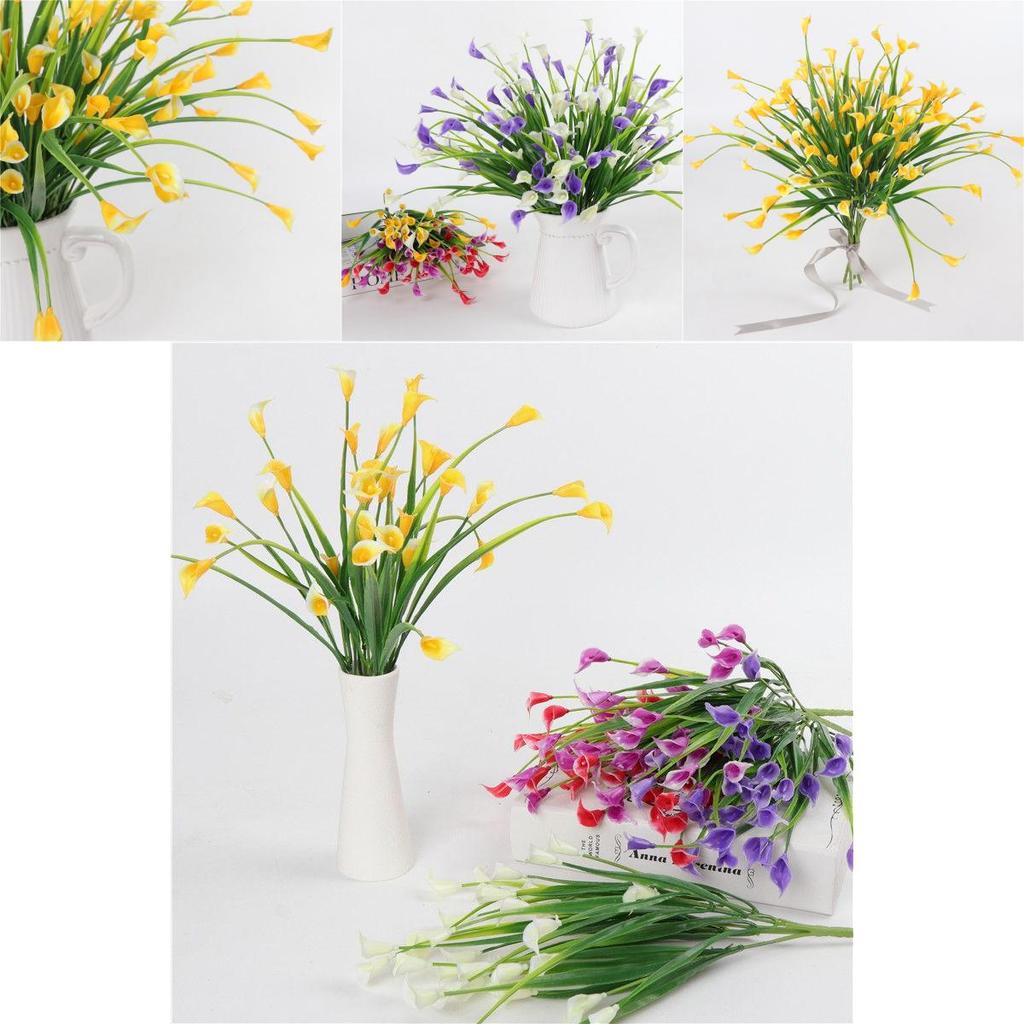 Gorgeous Artificial Calla Lily Arrangements Ideal For Chic Home Decor And Wedding Parties