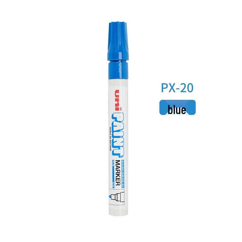 UNI Mitsubishi PX Industrial Automotive Touch-Up Oil-Based Paint Pen синий