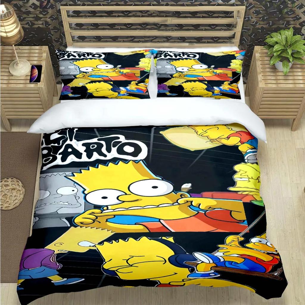 Beliebte Cartoon-TV-Rollen-Druck Bettwäsche-Sets Bettwaren-Set Bettdecken-Set Teens Mädchen Twin Einzel Kind Geschenk