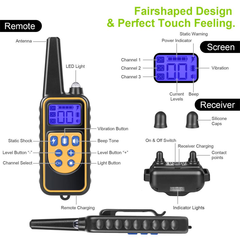 Remote Dog Training & Anti-Bark Collar