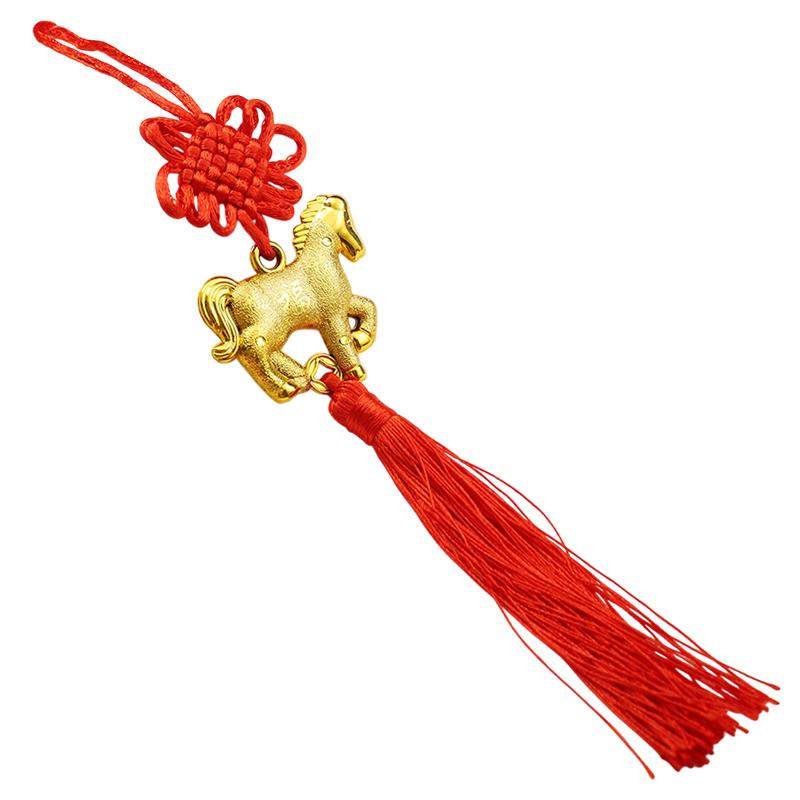 2026 Chiński Nowy Rok Księżycowy Czerwona Zawieszka Wydarzenie Centrum Handlowe Dekoracja Domu Zawieszka Rok Konia