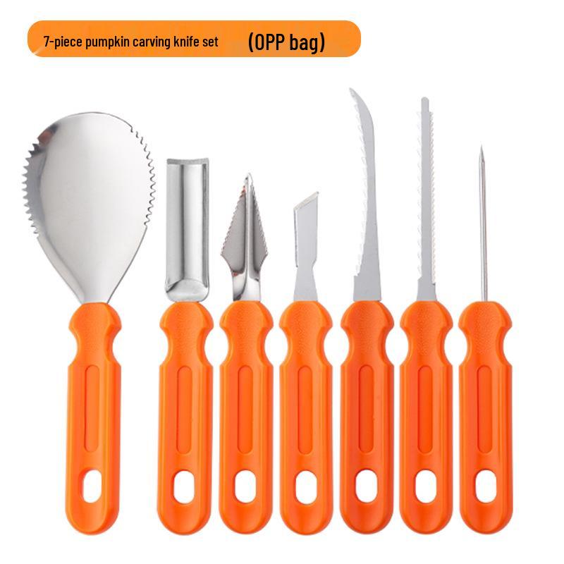 Pumpkin Carving Knife Set: DIY Tools for Lanterns & Pottery