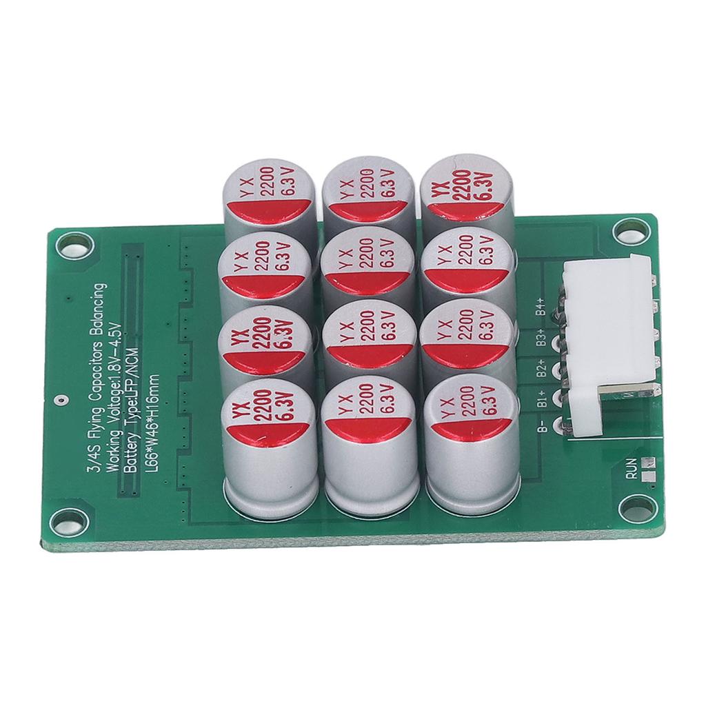 4S Battery Active Equalizer with Cable Lithium Battery Balance Board for Ternary LFP Cells 1.8V‑4.5V No Shell