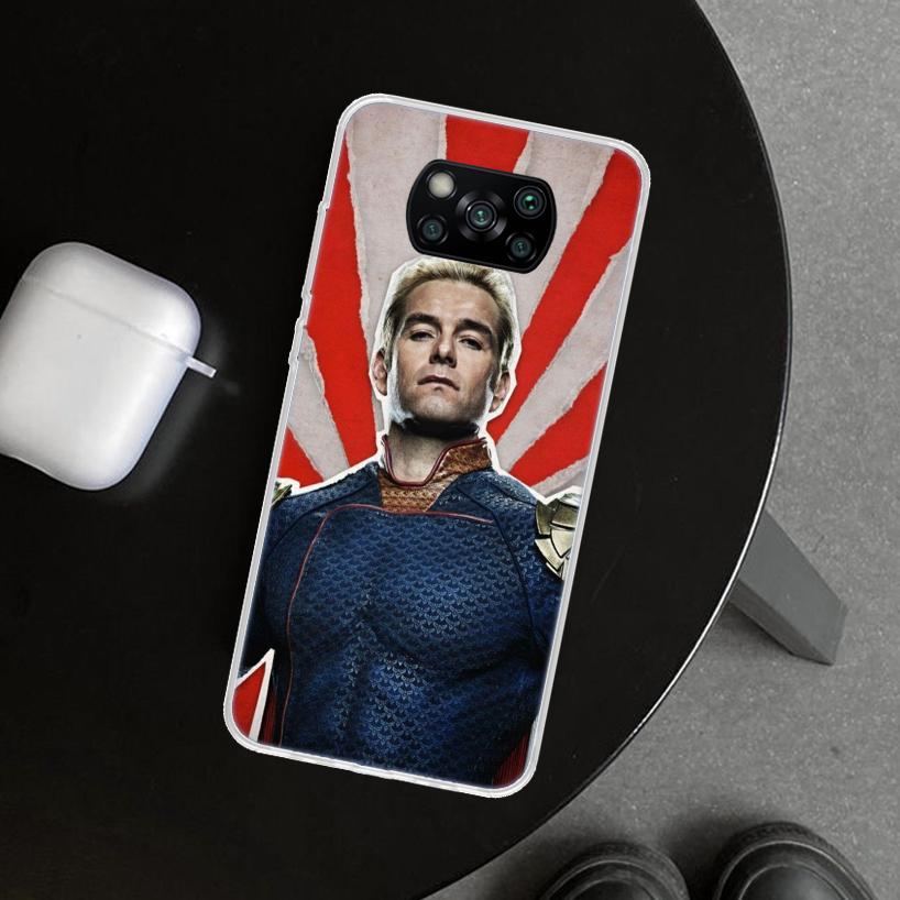 The Boys Homelander TV Phone Case Cover for Xiaomi Poco X6 X5 X7 Pro F7 Ultra Redmi 15C 15 13C 13 12C 12 10C 10 10A 9C 9A 9T 9 C