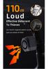 Wireless Remote 110DB USB Rechargeable Bike Alarm