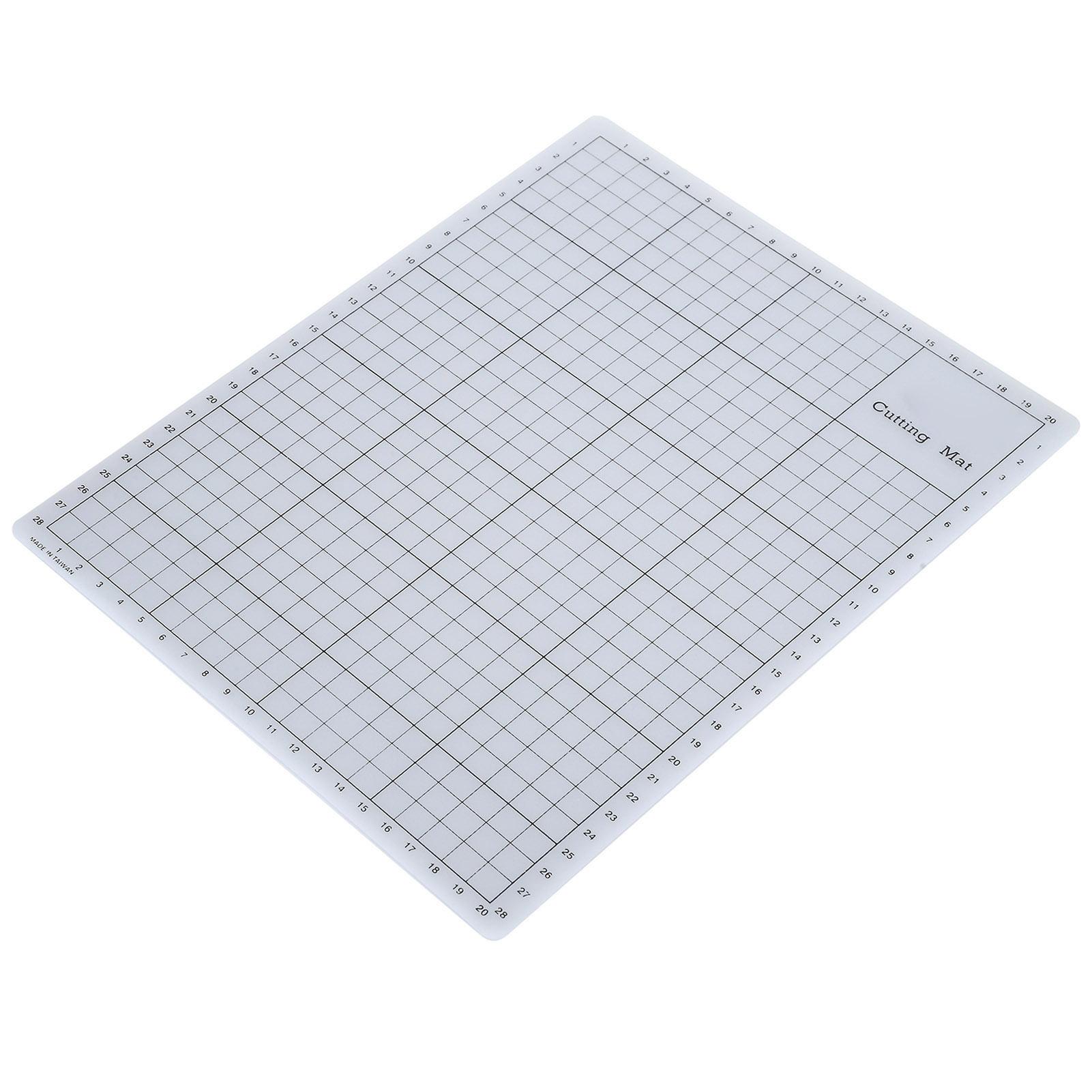 

Cutting Mat A4 Translucent Engraving Pad NonSlip Manual Scale Board Craft Accessories
