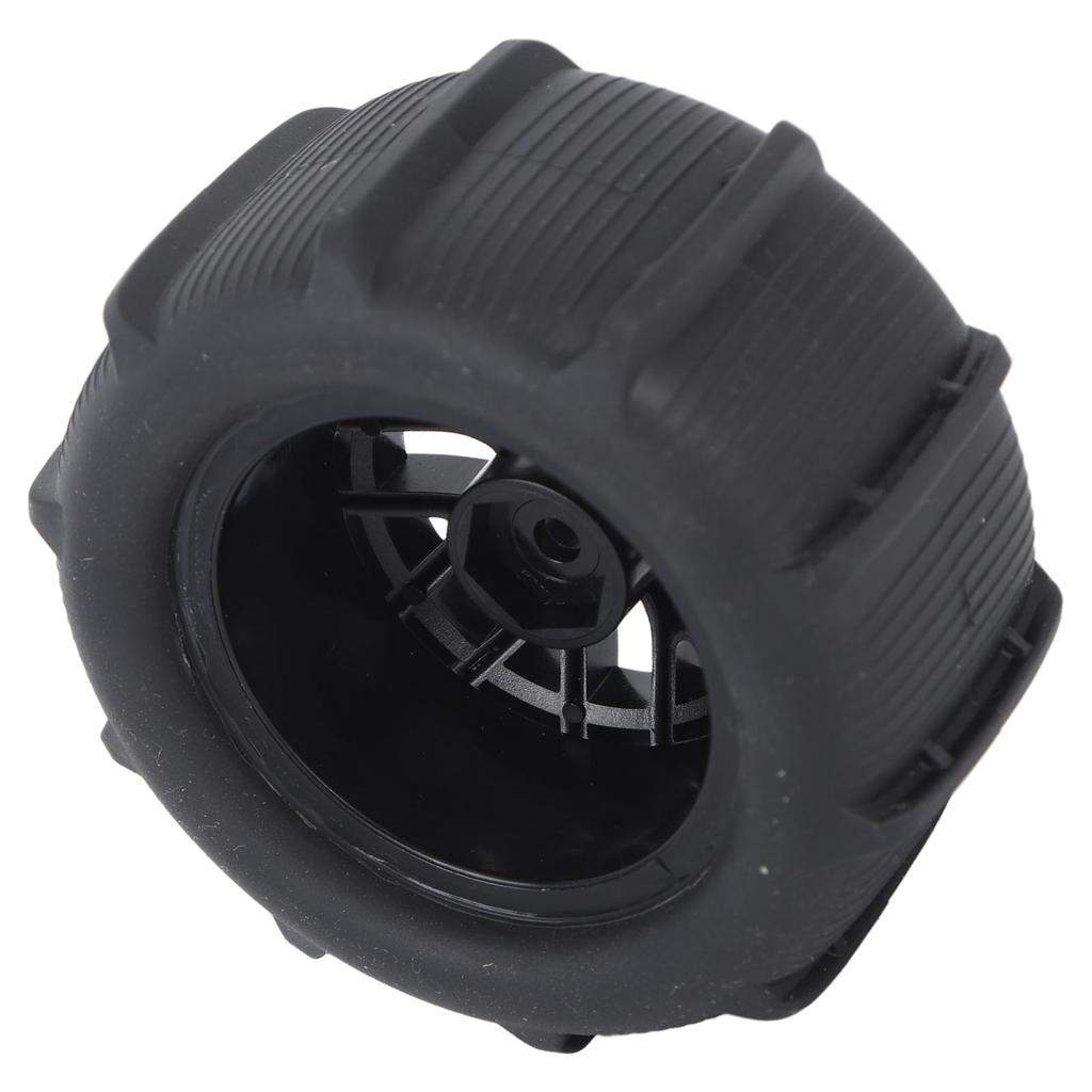 4 Pcs RC Beach Tires 1/14 1/16 1/18 Universal Rubber Plastic Good Grip Strong Cushioning RC Car Desert Wheels