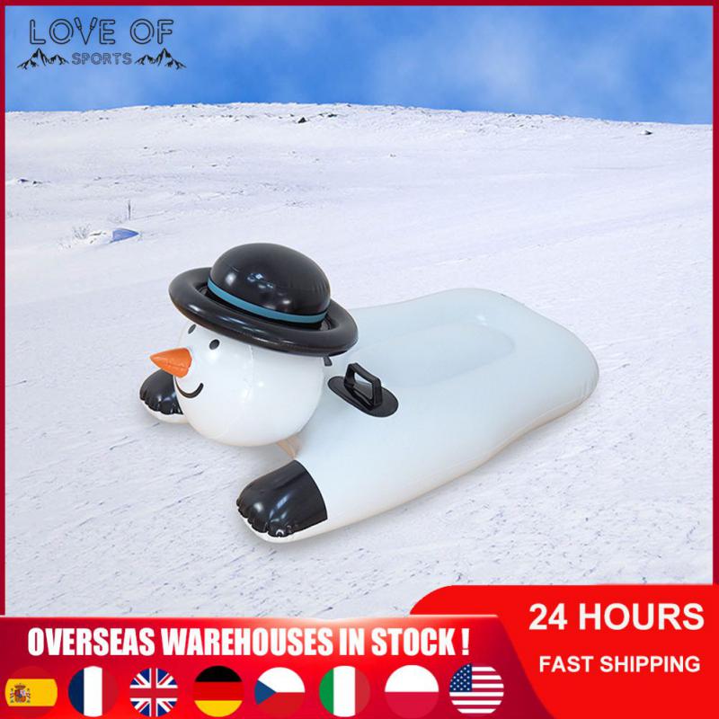 

Winter Fun Childrens Winter Toys Lovely Appearance Inflatable Child Ski Ring Cold Resistant Portable Christmas Sleigh
