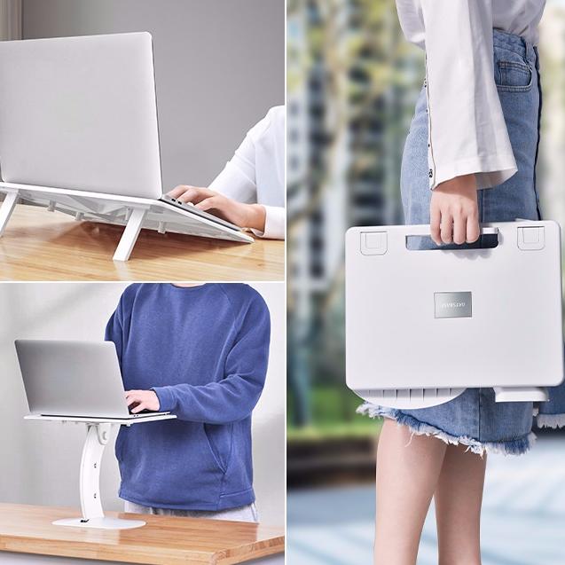 Adjustable Telescopic Multi-function Notebook Computer Folding Table and Bed Desktop Universal Mobile Phone Holder