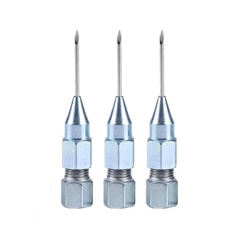 Removable Needle Nose Grease Nozzle Anti-Rust Sealed Grease Head Accessory for Marine Vessel Equipment Lubrication