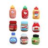 8pcs  DIY Fun and Cute Resin Cartoon Food Decorations with Personalized Non-magnetic Suction, Randomly  Shipped  DIY Jewelry Acc