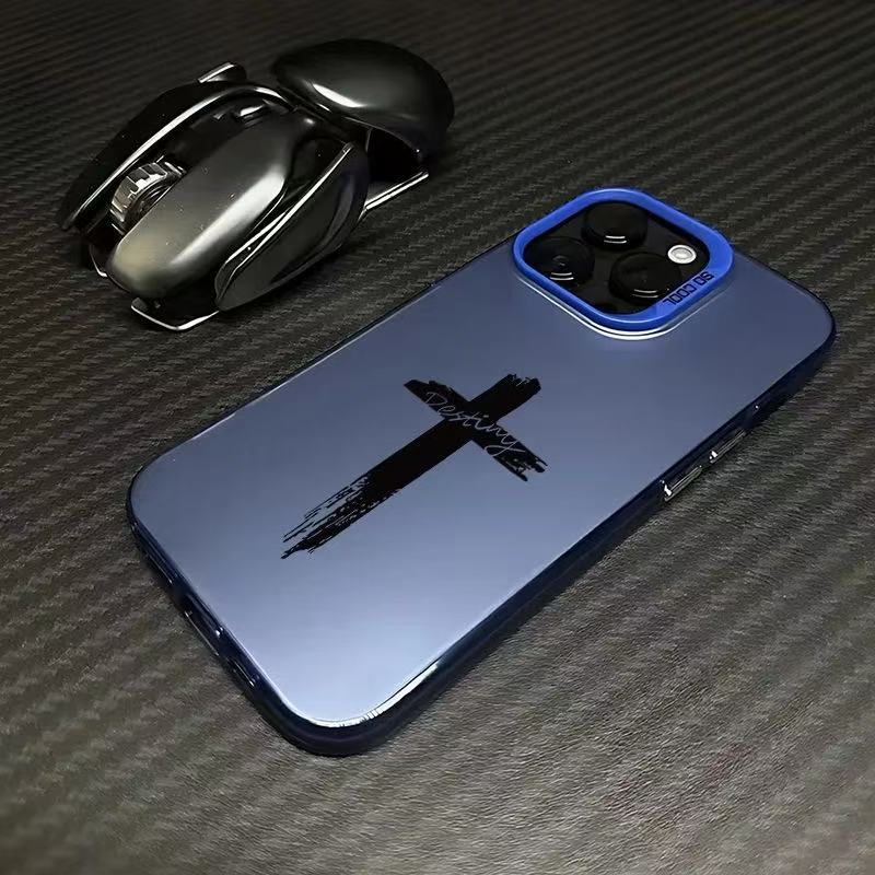 The new cross is suitable for iphone17 mobile phone case Apple 15promax/14 anti-drop 13pro12 Europe, America and 16.