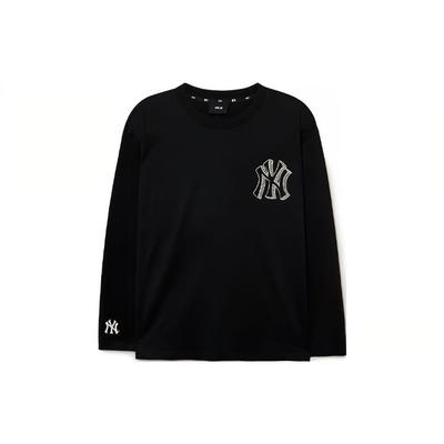 MLB New York Yankees Sweatshirts Unisex Black Crew Neck Moderate Other 3ATSB0334-50BKS