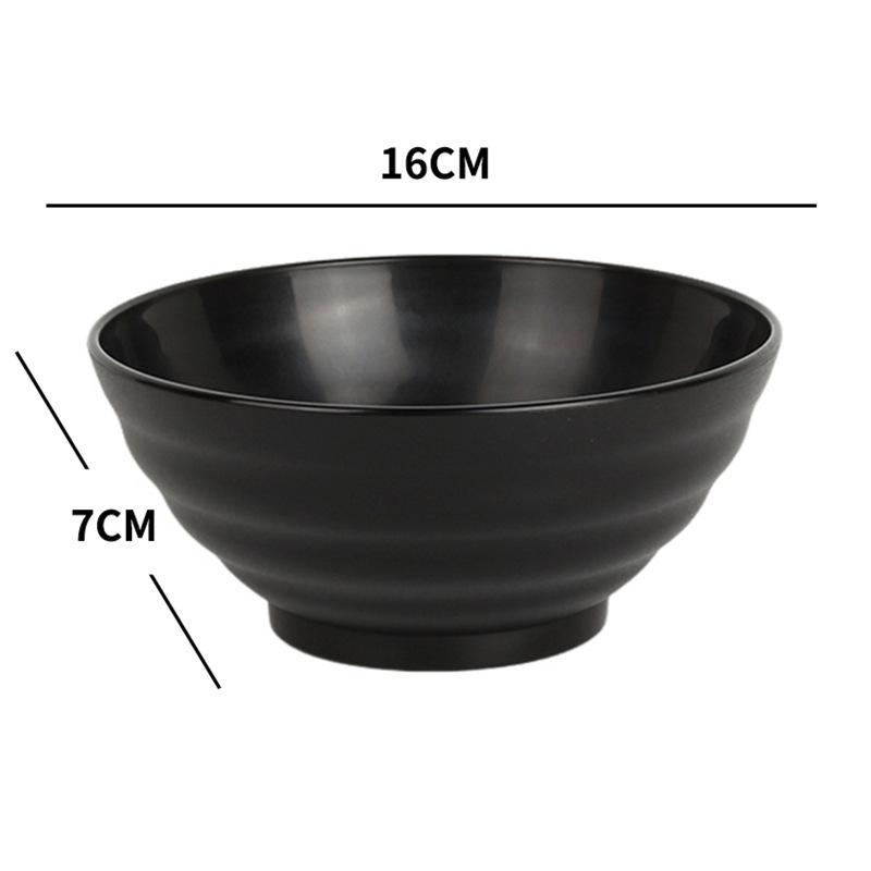 Bowls, Household Rice Bowls, Soup Bowls, Breakfast Bowls, Tableware Plastic Bowl Sets, Anti-drop and Heat-resistant