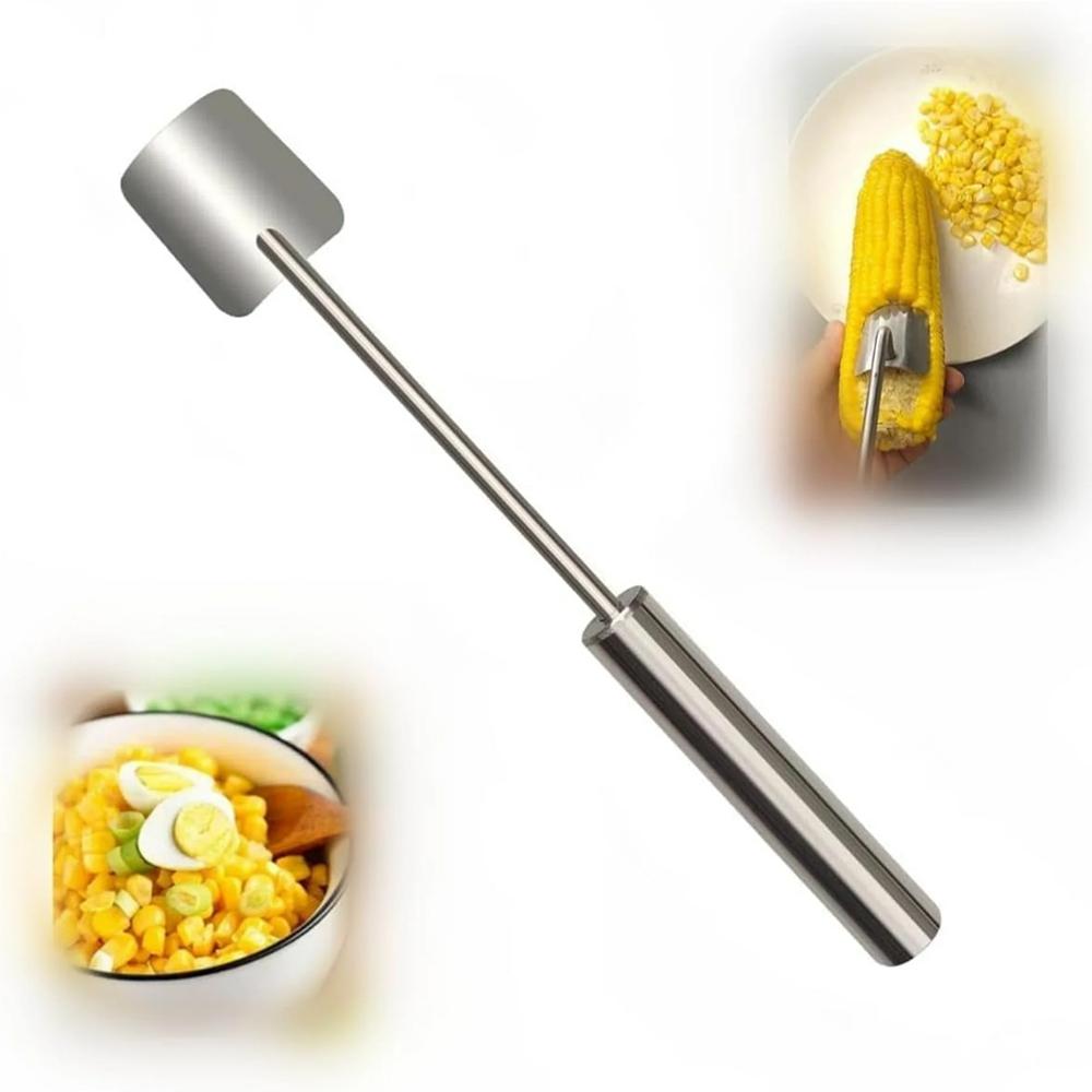 Stainless Steel Corn Peeler Serrated Corn Stripper Peelers Cob Shaver Planer Thresher Cutter Kitchen Fruit Vegetable Gadget Tool