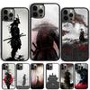Japan The Samurai Ninja Coque Shell For iPhone 17 Air 15 16 14 13 12 Pro Max 11 Pro Max Plus Phone Case Cover