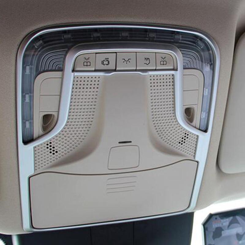 For Benz Vito W447 2016 2017 2018     Car Front Reading Light Cover Decoration Trim Auto Interior Accessories