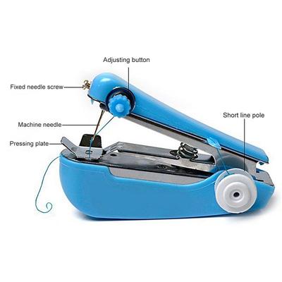 Small Sewing Machine Manual Simple Operation Home Travel Embroidery Manual Portable Mini Handheld Sewing Machine Supplies