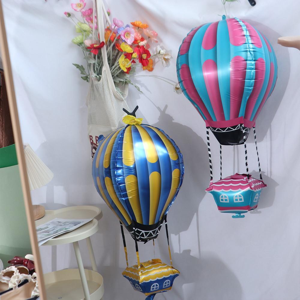 Inflatable Foil Balloon Thickened Party Decor Balloon Kids Toys 4D Hot Air Balloon  Outdoor