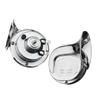 300db 12V 48W Car Snail Air Horn Waterproof Train Horn Dual-tone Loud Signal Super Loud Horn for Motorcycle Car Truck SUV Boat