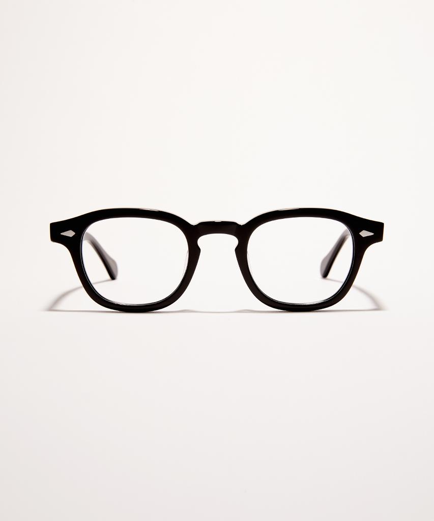 Bibeuieichi Bethel (Black) Size 7 Blue Light Blocking Glasses
