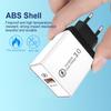 PD33W QC3.0 GaN Multi-Port Fast Charger European Standard 9V 12V