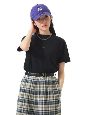 [BEAMS BOY] S/S TEE Boy Embroidery Crew T-Shirt Women's BLACK 3