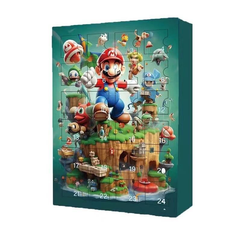 Exciting Christmas Advent Calendar Featuring 24 Mario Gifts For Holiday Countdown Fun