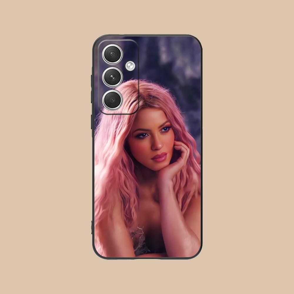 

Shakira Fashion Matte TPU Mobile Phone Case for Samsung Galaxy S26 S25 S24 S23 S22 S21 S20 Note20 Plus FE Ultra Colorful Cover Galaxy S26