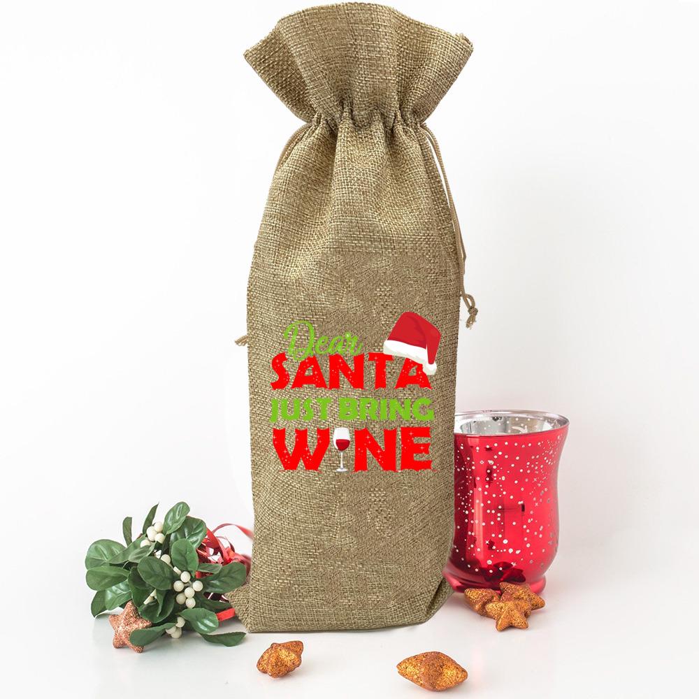 

Это самое замечательное вино года. Рождественская сумка для вина. Корпоративные подарки. Рождественская сумка-держатель для бутылки вина. Декор для рождественской вечеринки. S