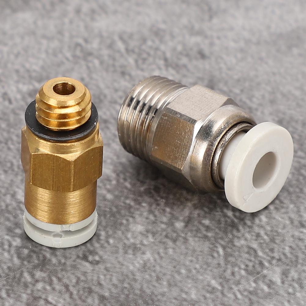 Metal 3D Printer Parts CR-10 Hotend Extruder Pneumatic Connector for Creality V6