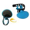 Universal Bicycle Bar End Back Mirror Adjustable 360° Rotation Rear View Mirror Round Bike Mirror Clip for MTB Rode Bike