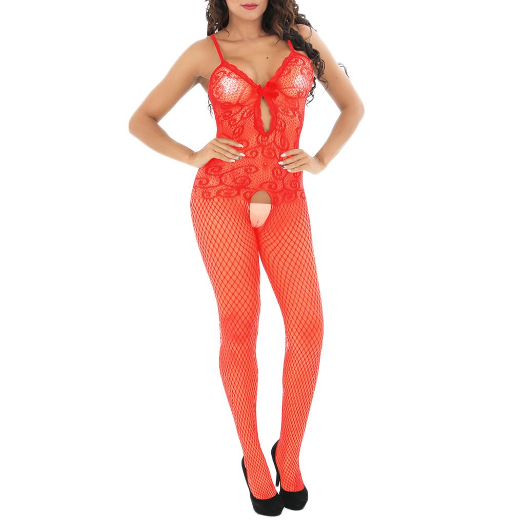 Kobiety Seksowna bielizna Bielizna nocna Babydoll Pończochy Body Koronkowe szlafroki Bielizna nocna