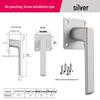 Durable No-Drill Self-Adhesive Handle for Doors & Windows