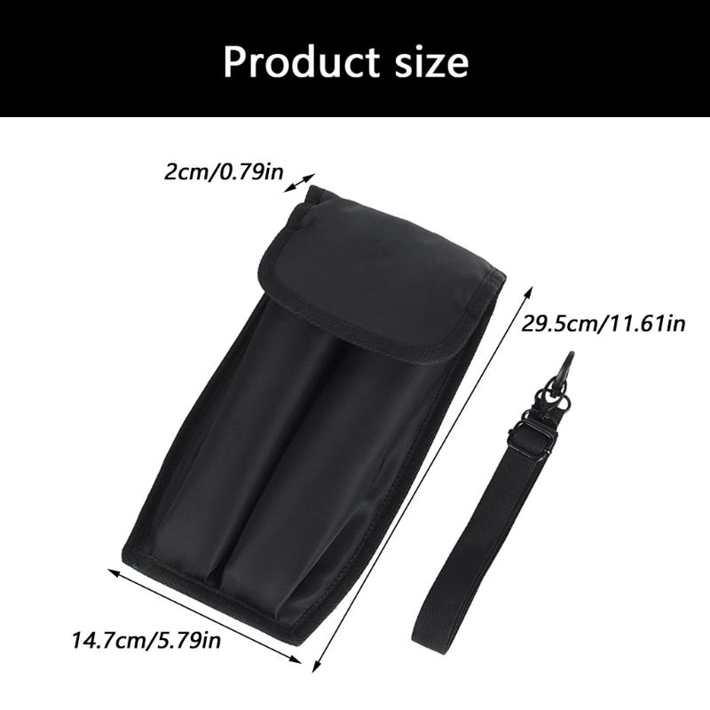 Durability Microphone Protective Case With Shoulder Strap For Microphones Secure Transport And Dustproof Storage Holder