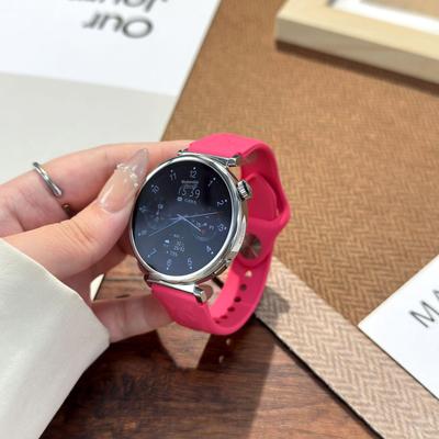 Silicone Ice Crystal Waist Watch Band for Huawei GT5/GT4/GT5PRO - 18MM