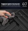 BMW X7 2019-2026 Trunk Mat Set: Eco-Friendly, Wear-Resistant TPE with Carbon Fiber Texture for Six-Seven Seater & Backrest.