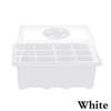 12 Hole Plant Seedling Trays Starter Flower Grow Box Tools Propagation for Home Gardening Starting Germination Supplies