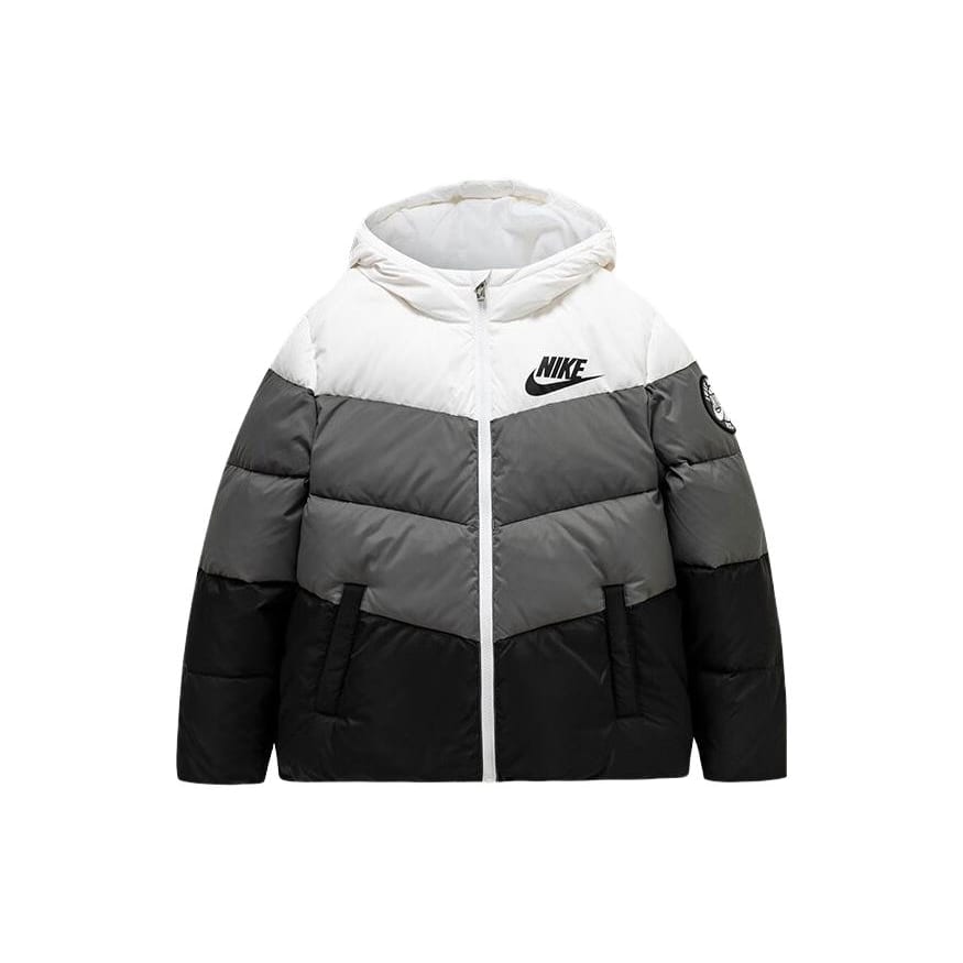Nike Dūnu Jaka Pusaudžiem Tīri Balta