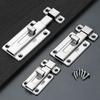 1Sets Stainless steel Security Bolt Latch Furniture Supplies Spring Latches Self-elastic Latch  Home