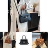 Fashionable Minimalist Shoulder Bag Versatile Pu Leather Tote For Daily Commuting