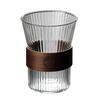 Shangqi Vertical Stripe Borosilicate Glass Cups (Set of 3)