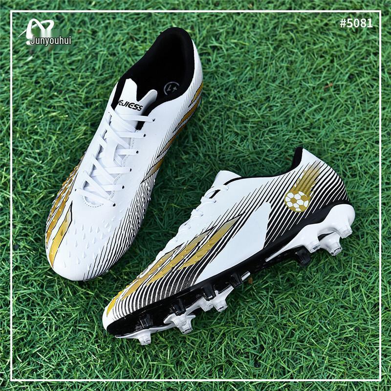 Junyouhui Unisex AG Long Stud Football Boots 34