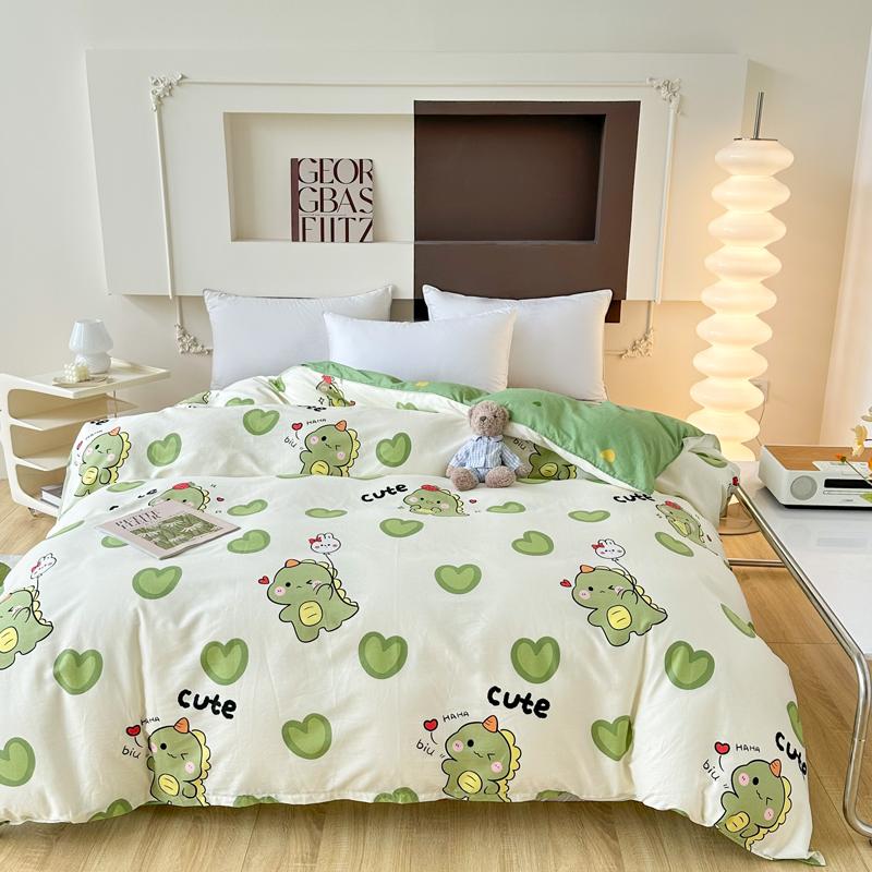 Cotton Printed Duvet Cover, Multi-color Duvet Cover, Soft Oversized Duvet Cover, Double Comfortable Single Duvet Cover